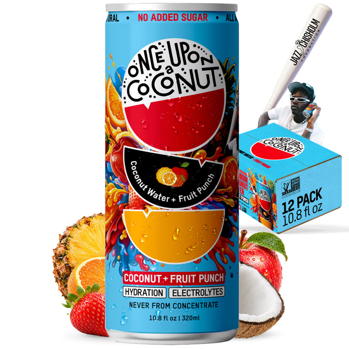 Premium Coconut Water + Fruit Punch