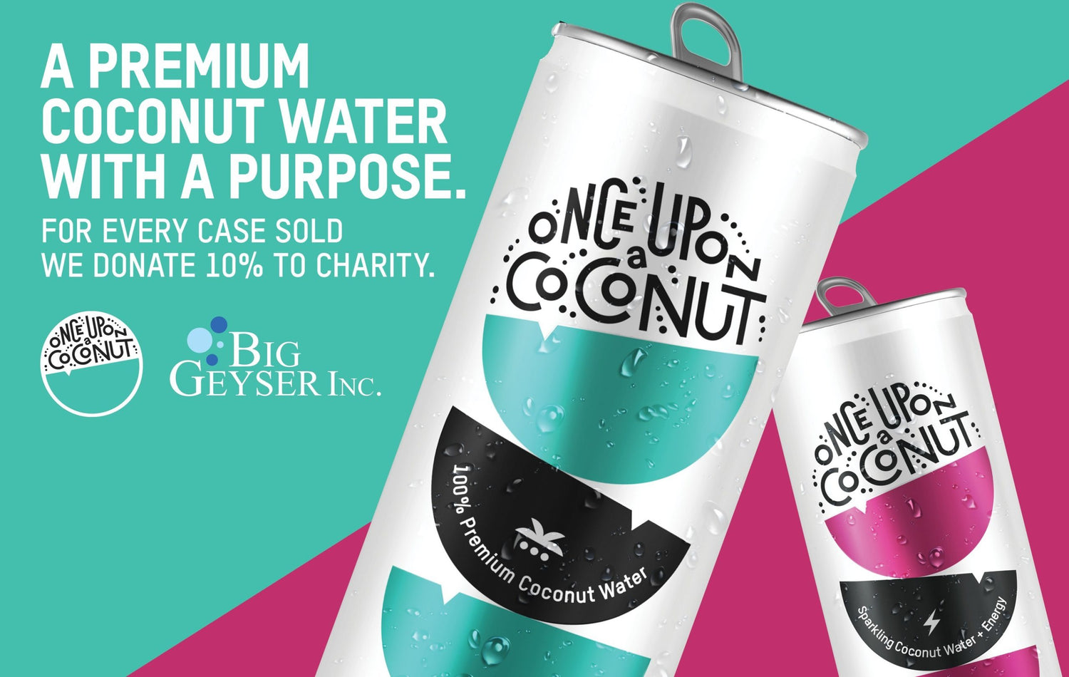 Once Upon A Coconut Announces Distribution Partnership/Expansion with Big Geyser