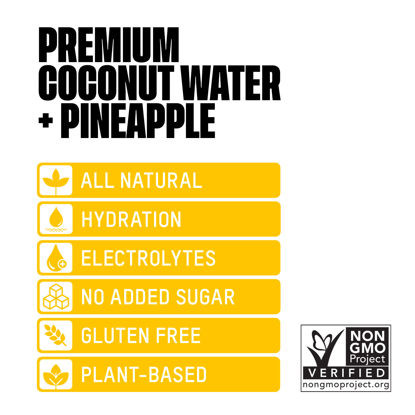 Premium Coconut Water + Pineapple